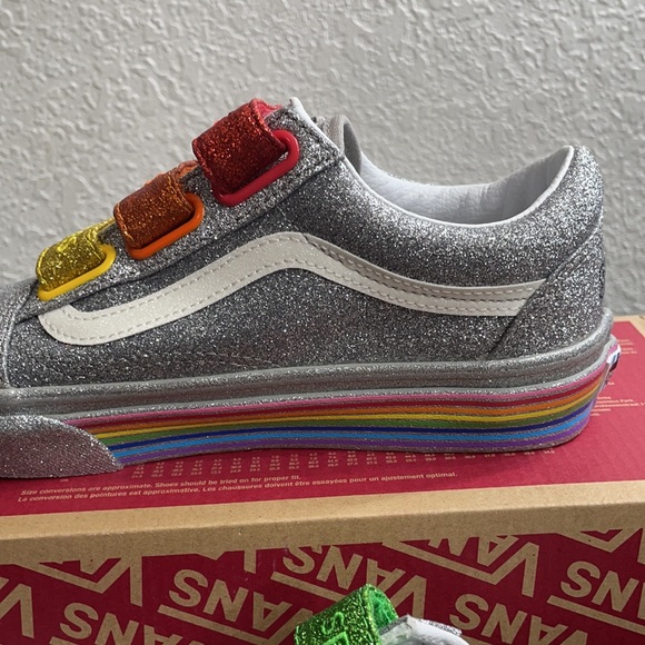 Vans Old Skool B flour shop silver 🌈 limited edition - Picture 10 of 14